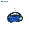AIBUCUO RMS539 Black/Red/Blue solar-powered Bluetooth speaker radio with light function AIBUCUO Bluetooth speaker Specification image
